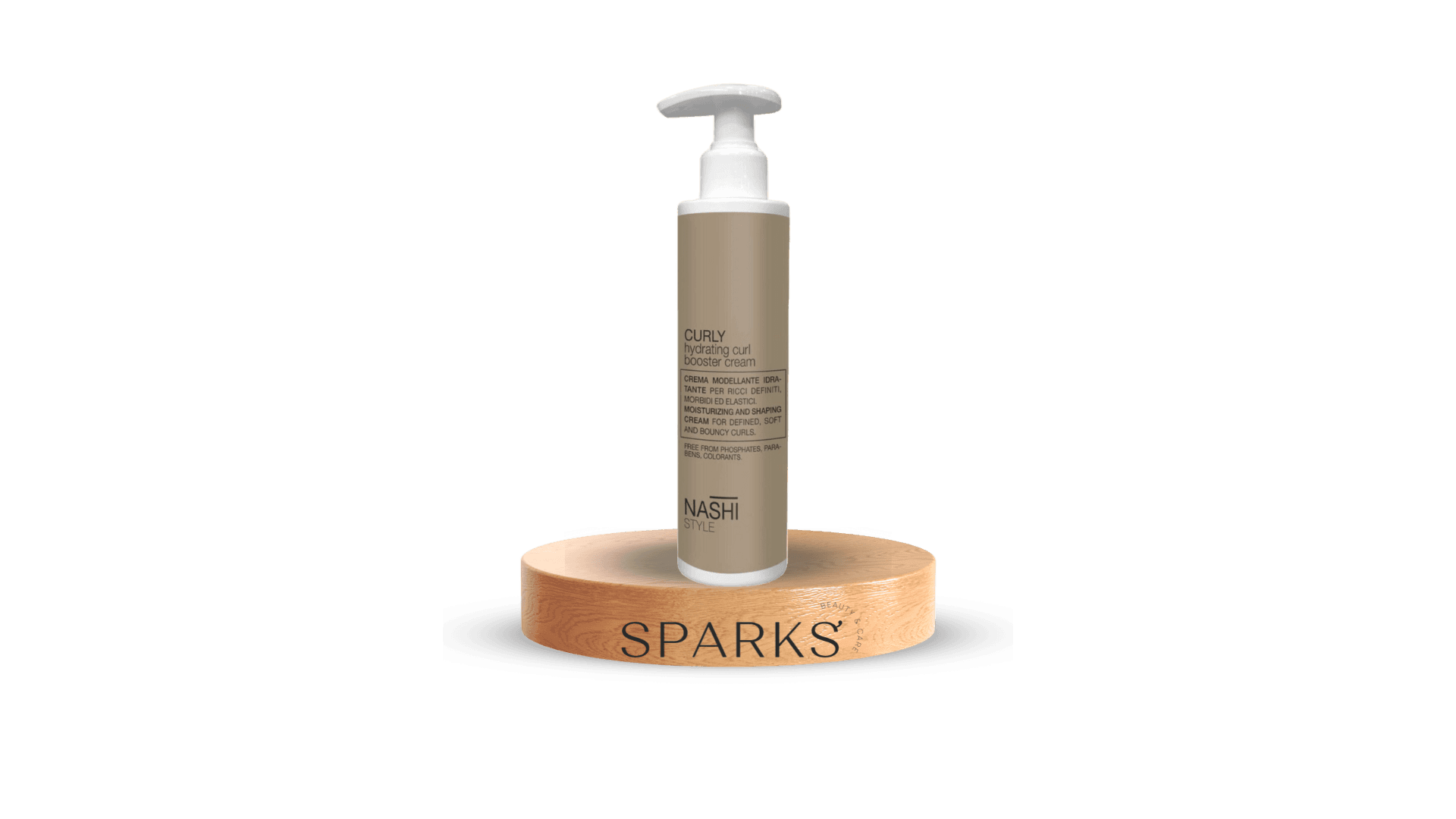 Nashi Argan Curly Hydrating Curl Booster Cream 200ml