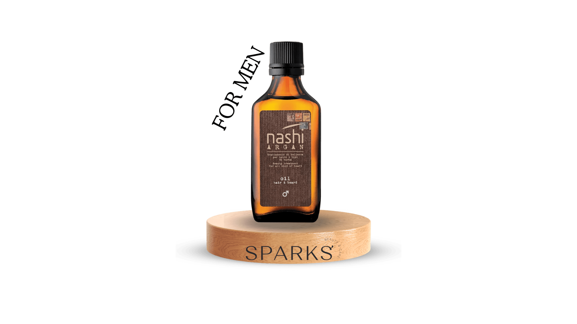 Nashi Argan Oil Hair Beard For Men 50ml (FOR MAN)