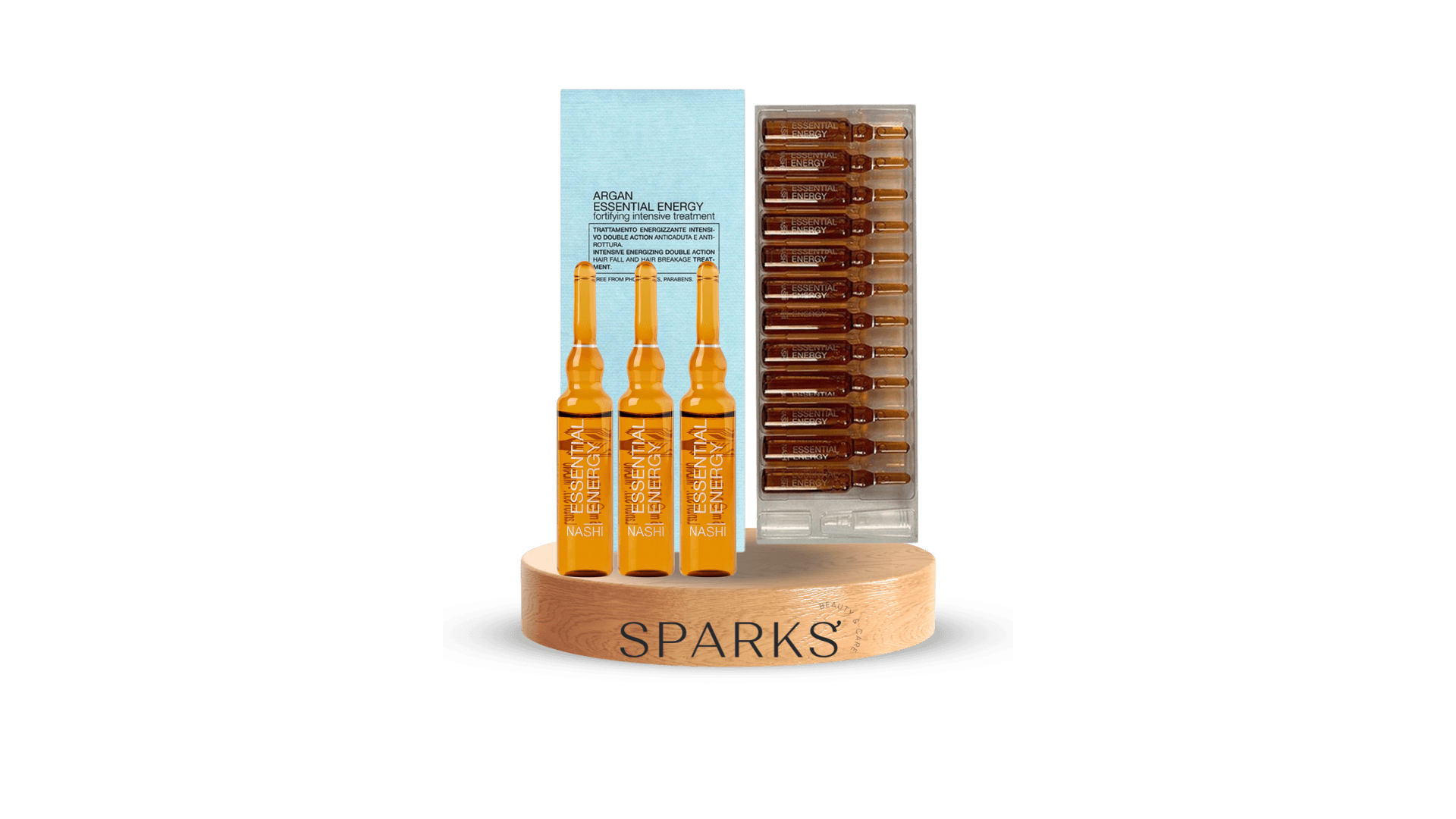 Nashi Anti Cădere Fiole Essential Energy 12x6ml